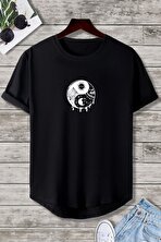 Unisex Ying&yang Tasarım Tshirt - 3 Al 1 Öde