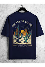 Unisex Arizona Baskılı Oversize Tshirt - 3 Al 1 Öde