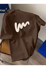 Unisex W Baskılı Tasarım Tshirt - 3 Al 1 Öde