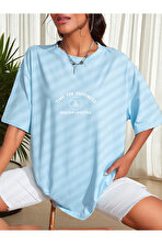 Unisex Time For Happiness Tasarım Basklı Tshirt - 3 Al 1 Öde