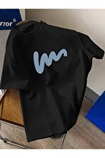 Unisex W Baskılı Tasarım Tshirt - 3 Al 1 Öde