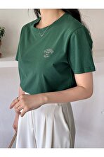 Unisex Sunshine Smiling Baskılı Tasarım Tshirt - FLO 3 Al 1 Öde