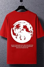 Unisex The Moon Baskılı T-shirt - 3 Al 1 Öde