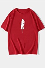 Unisex Tüy Baskılı T-shirt - FLO 3 Al 1 Öde