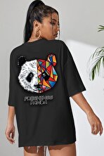 Unisex Panda Baskılı T-shirt - 3 Al 1 Öde
