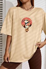 Unisex Shinobi Baskılı T-shirt - 3 Al 1 Öde