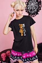 Unisex Boys Bear Baskılı T-shirt - 3 Al 1 Öde