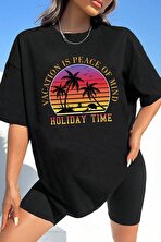 Unisex Tshirt Siyah - 3 Al 1 Öde