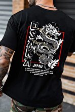 Unisex Osaka Baskılı T-shirt - 3 Al 1 Öde