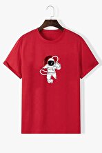 Unisex Nasa Baskılı T-shirt - 3 Al 1 Öde