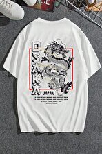 Unisex Osaka  Baskılı T-shirt - FLO 3 Al 1 Öde