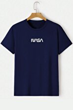 Unisex Nasa Baskılı T-shirt - FLO 3 Al 1 Öde