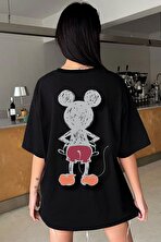 Unisex Mause Baskılı T-shirt - FLO 3 Al 1 Öde