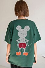 Unisex Mause Baskılı T-shirt - 3 Al 1 Öde