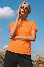 Unisex Dreamer Baskılı Oversize Tshirt - FLO 3 Al 1 Öde