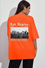 Unisex Los Angles Tasarım Tshirt - 3 Al 1 Öde