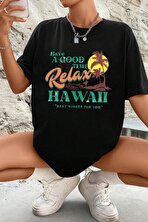 Unisex Hawaii Tasarım Tshirt - FLO 3 Al 1 Öde