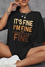 Unisex Fine Baskılı T-shirt - 3 Al 1 Öde