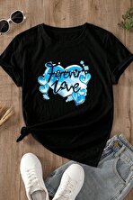 Unisex Forever Love Baskılı Oversize Tshirt - FLO 3 Al 1 Öde