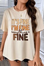 Unisex Fine Baskılı T-shirt - 3 Al 1 Öde
