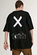 Unisex Design X İmza Baskılı T-shirt - 3 Al 1 Öde