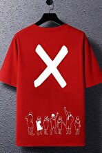 Unisex Design X Imza Baskılı T-shirt - FLO 3 Al 1 Öde