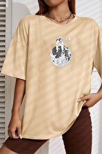 Unisex Astronot Baskılı T-shirt - 3 Al 1 Öde