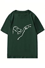 Can Dostum Köpeğim Temalı Unisex Oversize Tshirt - FLO 3 Al 1 Öde