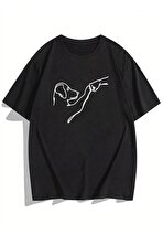Can Dostum Köpeğim Temalı Unisex Oversize Tshirt - FLO 3 Al 1 Öde