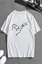 Can Dostum Köpeğim Temalı Unisex Oversize Tshirt - 3 Al 1 Öde