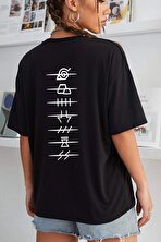 Unisex Ninja Akatsuki Baskılı T-shirt - FLO 3 Al 1 Öde
