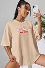 Unisex Brooklyn Baskılı T-shirt - FLO 3 Al 1 Öde