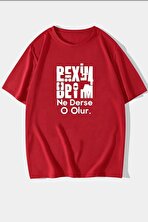 Unisex Beyim Ne Derse O Olur Baskılı T-shirt - FLO 3 Al 1 Öde