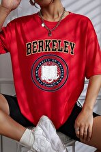 Unisex Berkeley Baskılı T-shirt - 3 Al 1 Öde