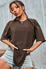 California Baskılı Unisex Oversize Tshirt - FLO 3 Al 1 Öde