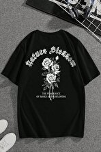 Nature Blossom Baskılı Unisex Oversize Tshirt - FLO 3 Al 1 Öde