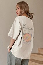 Unisex Fructification Baskılı T-shirt - 3 Al 1 Öde