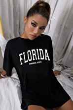 Unisex Florida Baskılı Tasarım Tshirt - FLO 3 Al 1 Öde