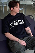 Unisex Florida Baskılı Tasarım Tshirt - FLO 3 Al 1 Öde
