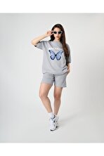 Unisex Breaking Baskılı Tasarım Tshirt - FLO 3 Al 1 Öde