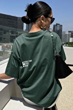 Unisex Cherish Time Effect Dream Baskılı Tasarım Tshirt - 3 Al 1 Öde