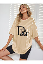 Unisex Dr. Ayı Tasarım Basklı Tshirt - FLO 3 Al 1 Öde