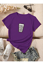 Unisex Kahve Severlere Özel Tasarım Basklı Tshirt - 3 Al 1 Öde