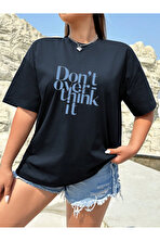 Unisex Dont Over Think Baskılı Tasarım - FLO 3 Al 1 Öde