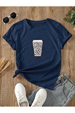 Unisex Kahve Severlere Özel Tasarım Basklı Tshirt - FLO 3 Al 1 Öde