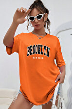 Unisex Brooklyn New York Baskılı Tasarım Tshirt - FLO 3 Al 1 Öde