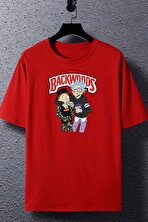 Unisex Backwoods Baskılı T-shirt - FLO 3 Al 1 Öde