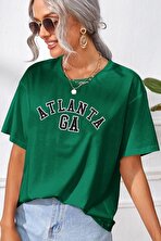 Unisex Atlanta Baskılı T-shirt - FLO 3 Al 1 Öde