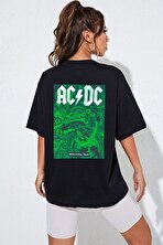 Unisex Acdc Baskılı T-shirt - FLO 3 Al 1 Öde