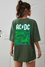 Unisex Acdc Baskılı T-shirt - FLO 3 Al 1 Öde